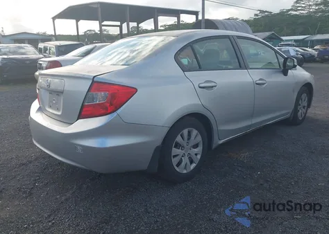 2012 Honda Civic Lx z USA, uszkodzony, nr VIN 2HGFB2F50CH566504